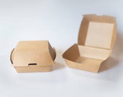 Compostable Hamburger Box